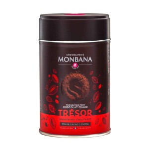 Горячий шоколад Monbana "Шоколадное сокровище" в банке 250 грамм, арт. 121M098