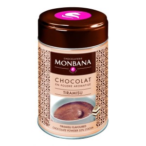 Горячий шоколад Monbana "Тирамису" в банке 250 грамм