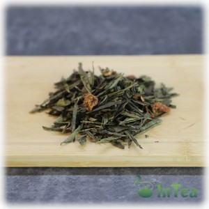Зеленый чай с добавками «Земляника со Сливками»