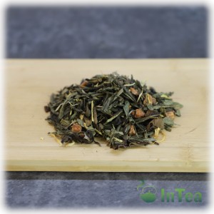 Зеленый ароматизированный чай «Райский Фрукт»