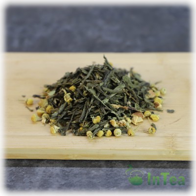 Зеленый ароматизированный чай Японская Липа